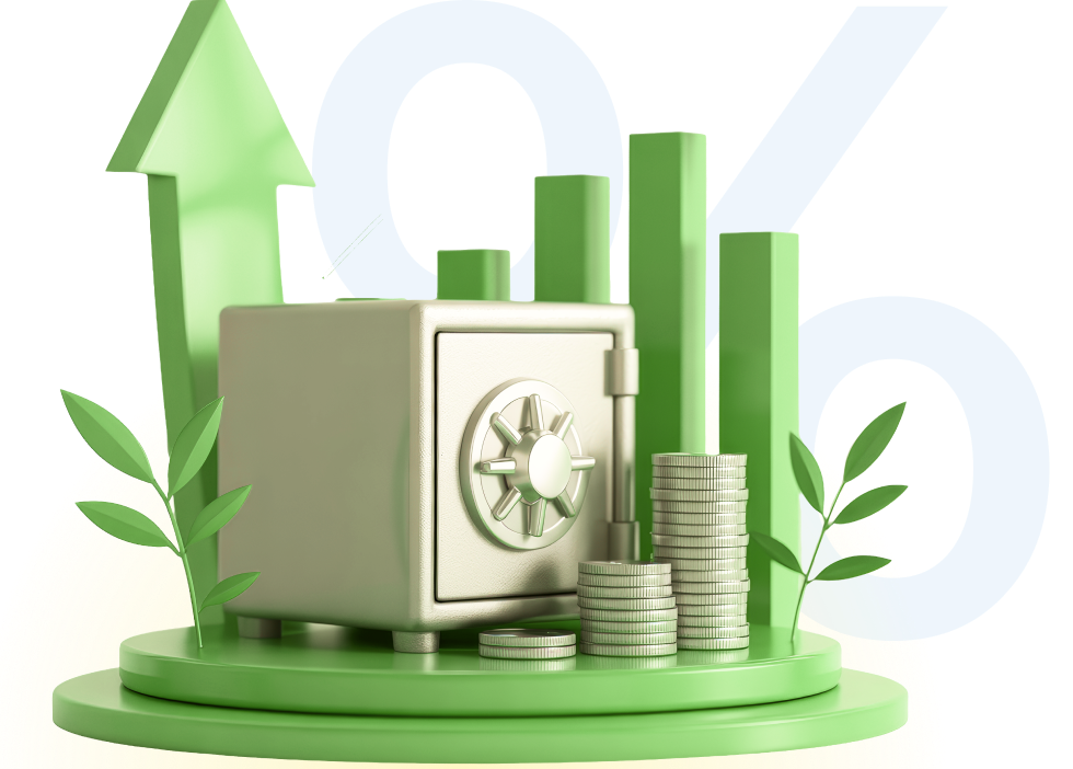 Монеты и рост графика